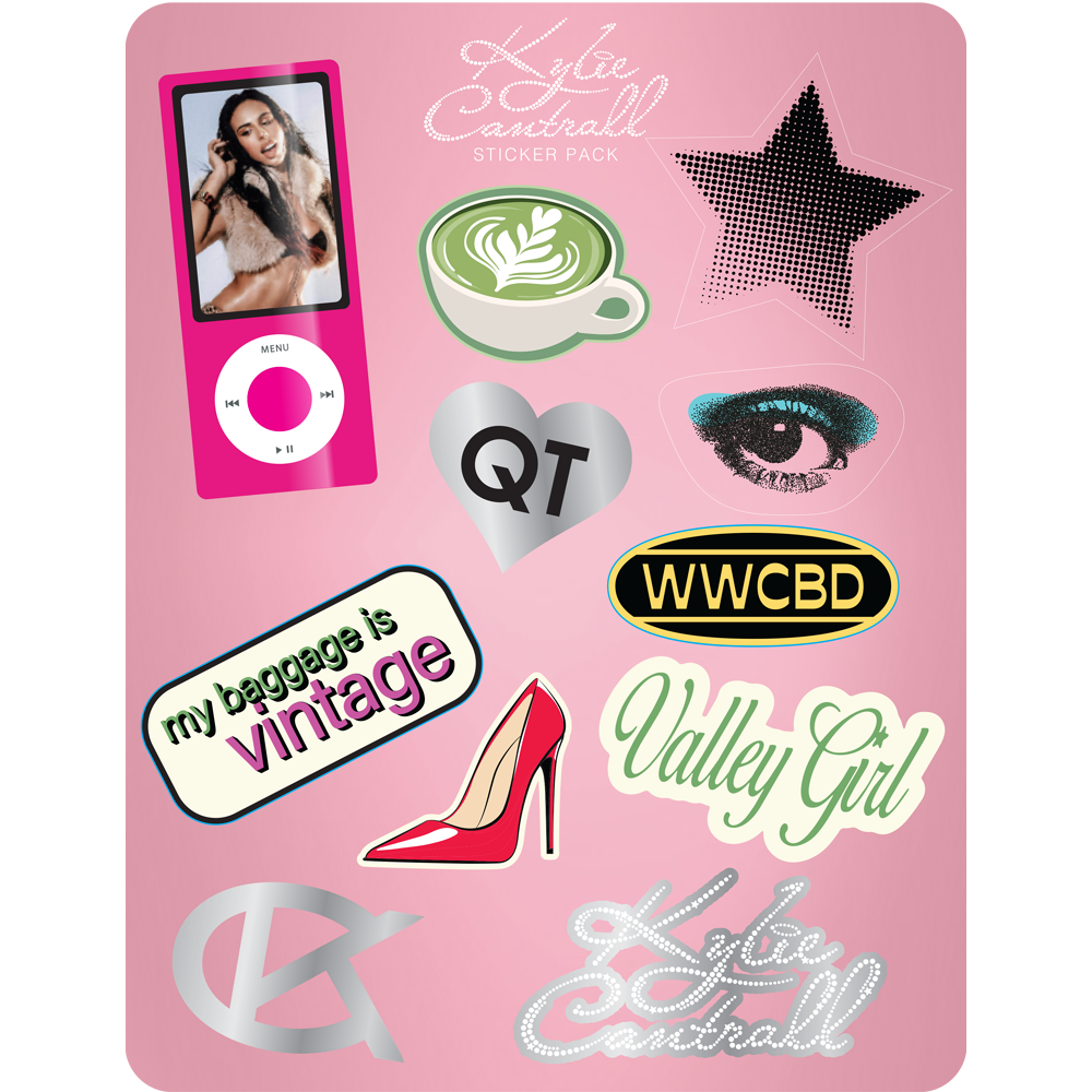 Valley Girl Sticker Pack